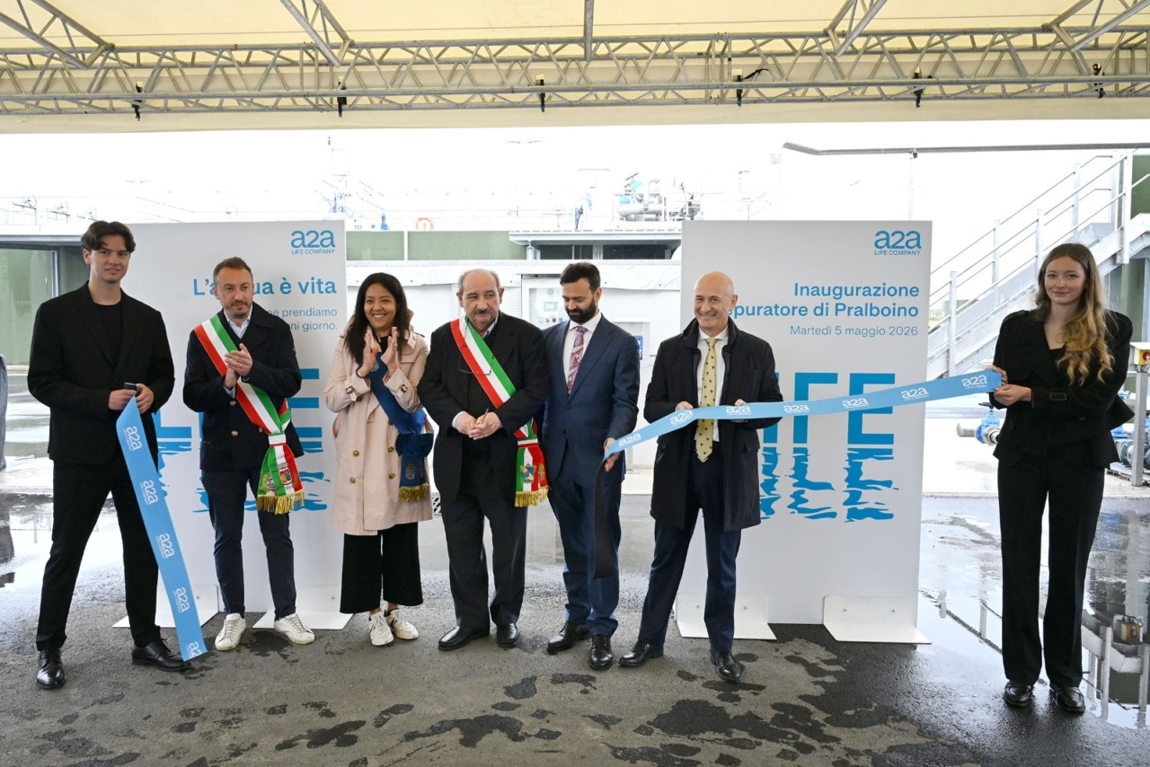Pralboino: inaugurato il nuovo depuratore