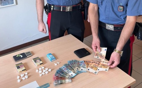 Spaccio di cocaina: fermato un giovane a Quinzano d’Oglio