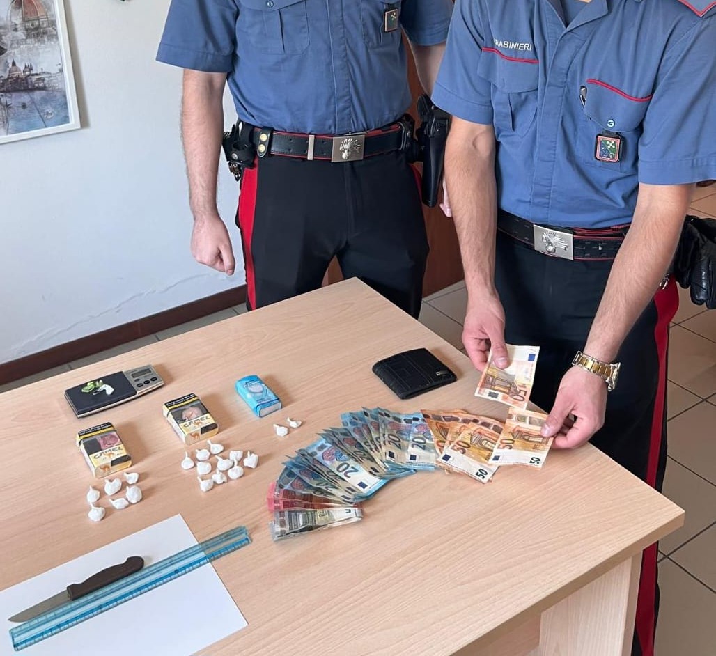 Spaccio di cocaina: fermato un giovane a Quinzano d’Oglio