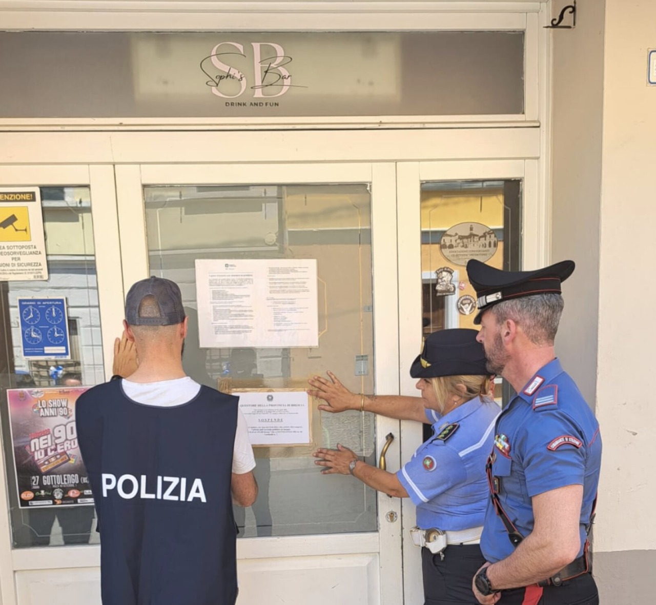 Gottolengo: chiuso il Sophi’s Bar, ritrovo di spacciatori e consumatori