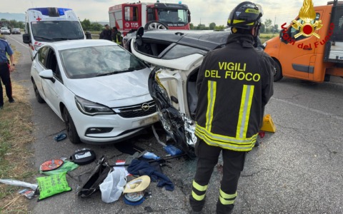 Incidente stradale a Bagnolo Mella: coinvolte cinque auto