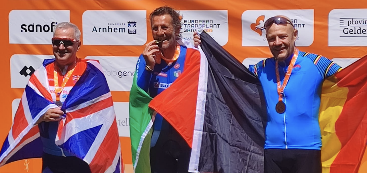 Manenti trionfa nella cronometro agli European Transplant Games 2026