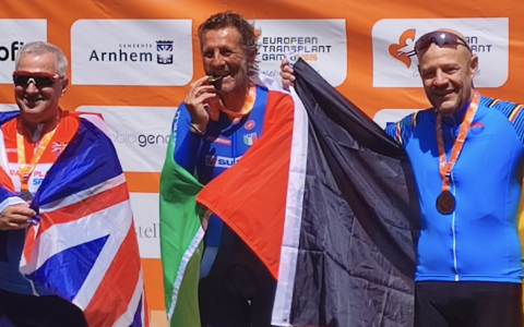 Manenti trionfa nella cronometro agli European Transplant Games 2026
