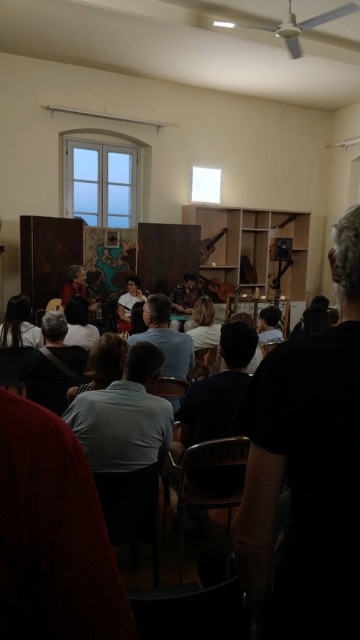 Inaugurazione della mostra-concerto “Forme sonore”: un successo a Borgo San Giacomo